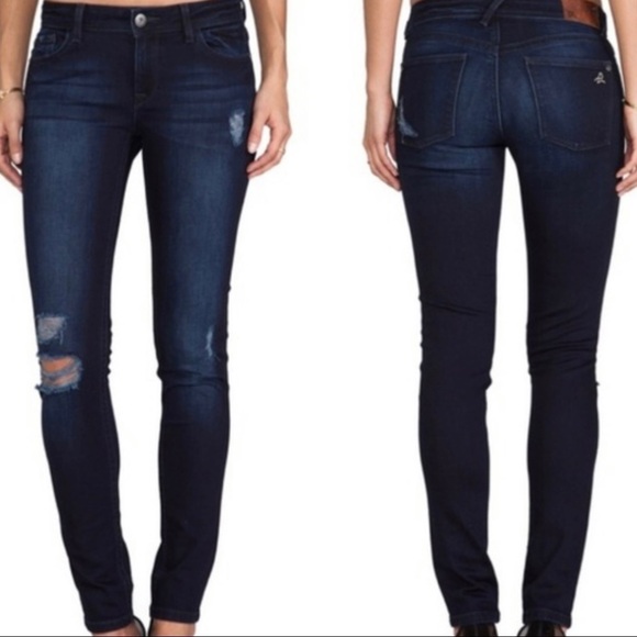 DL 1961 Amanda Skinny Distressed Seville J… - Picture 5 of 12